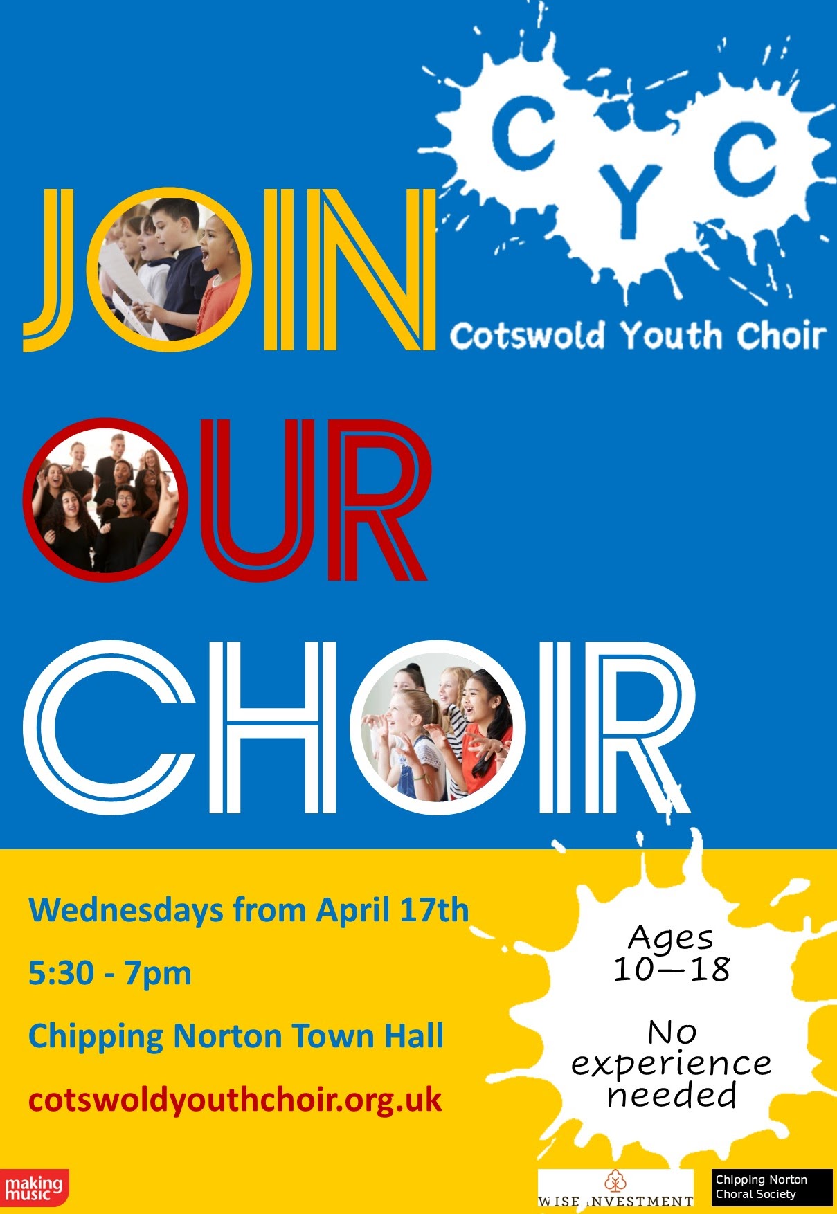 PreStart Conductor’s Notes Chipping Norton Choral Society