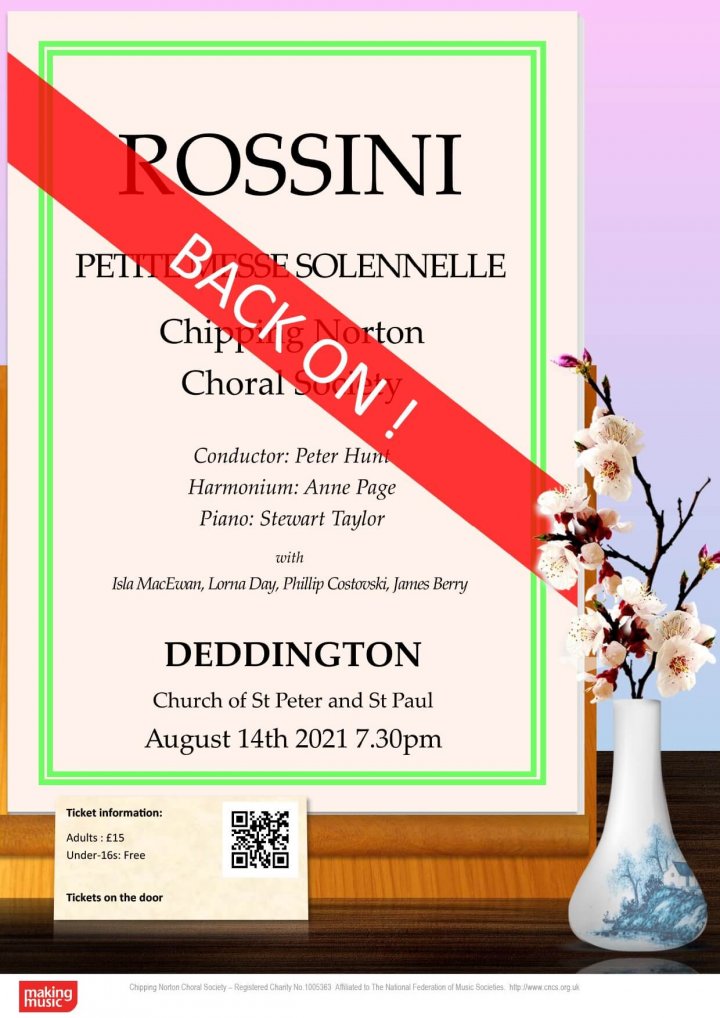 Gioachino Rossini - Petite Messe Solennelle Poster